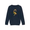 Giraffe Unicycle - K SW - Organic Kinder Sweatshirt ST/ST-7058