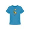 Giraffe Unicycle - K - Kinder Organic T-Shirt-6885