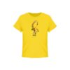 Giraffe Unicycle - K - Kinder Organic T-Shirt-6905