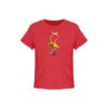 Giraffe Unicycle - K - Kinder Organic T-Shirt-6882