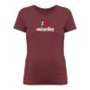 I love unicycling - G - Damen Premium Organic Shirt-6883
